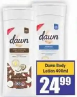 Big Save Dawn Body Lotion offer