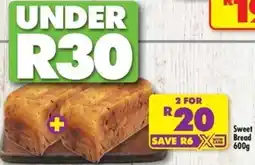 Shoprite Sweet Bread offer