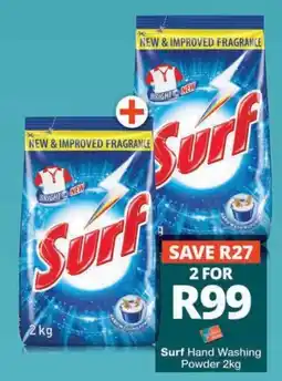 Checkers Surf Hand Washing Powder offer