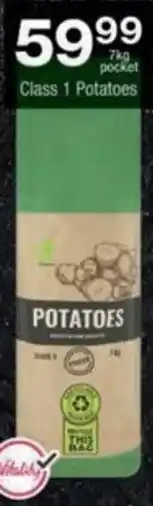 Checkers Potatoes offer