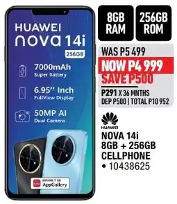 Home Corp Huawei Nova 14i 8GB + 256GB offer