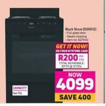 MTN Defy - Black Stove offer