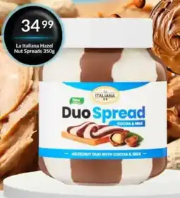 Super Save La Italiana Hazel Nut Spreads offer