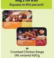 Makro Crumbed chicken range offer