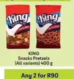 Makro Snacks pretzels offer