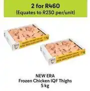 Makro Frozen - chicken iqf thighs offer