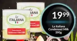 Super Save La Italiana Condensed Milk offer