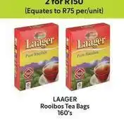Makro Laager - rooibos tea bags 160's offer