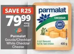 Checkers Parmalat - gouda/cheddar/white cheddar cheese offer