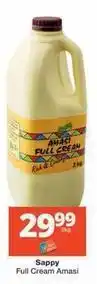 Checkers Full cream amasi offer