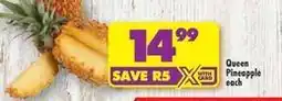 Shoprite Queen pineapple offer