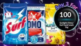 Super Save Sunlight/ Omo/ Surf hand wash offer