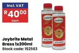 Africa Cash and Carry Joybrite Metal Brass offer