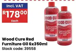 Africa Cash and Carry Wood Cure Red Furniture Oil offer