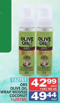 Arrow Cash And Carry Ors olive oil wrap mousse coconut offer