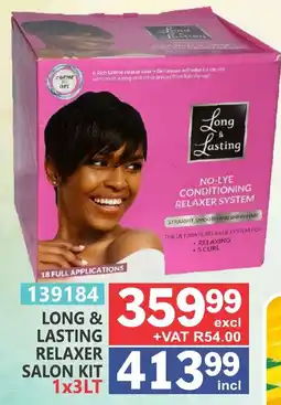 Arrow Cash And Carry Long & Lasting Relaxer Salon Kit offer