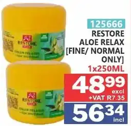 Arrow Cash And Carry RESTORE ALOE RELAX offer