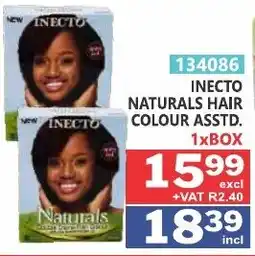 Arrow Cash And Carry INJECTO NATURALS HAIR COLOUR ASSDTD. offer