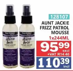 Arrow Cash And Carry Aunt Jackie Frizz Patrol Mousse offer