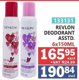Arrow Cash And Carry Revlon Deodorant Assorted offer