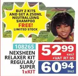 Arrow Cash And Carry Nexsheen Relaxer Kit Regular/Super offer