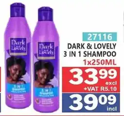 Arrow Cash And Carry Dark & Lovely 3 in 1 Shampoo offer
