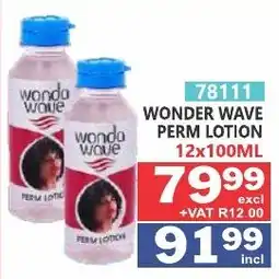 Arrow Cash And Carry WONDER WAVE PERM LOTION offer