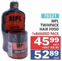 Arrow Cash And Carry MPL Twinpack Hair Food offer