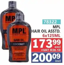 Arrow Cash And Carry MPL Hair Oil Coconut offer
