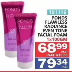 Arrow Cash And Carry POND'S FLAWLESS RADIANCE EVEN TONE FACIAL FOAM offer