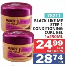 Arrow Cash And Carry BLACK LIKE ME STEP 1 CONDITIONING CURL GEL offer