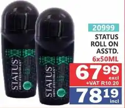 Arrow Cash And Carry STATUS ROLL ON offer
