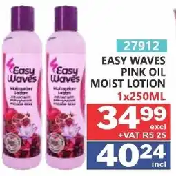 Arrow Cash And Carry Easy Waves Pink Oil Moist Lotion offer