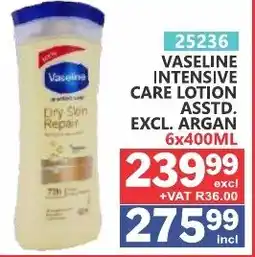 Arrow Cash And Carry Vaseline Intensive Care Lotion Dry Skin Repair offer