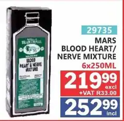 Arrow Cash And Carry Mars Blood Heart/Nerve Mixture offer