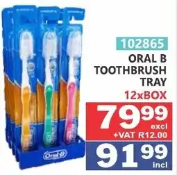 Arrow Cash And Carry Oral B toothbrush tray offer