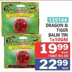 Arrow Cash And Carry Dragon & Tiger Balm Tin offer