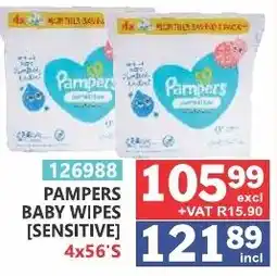 Arrow Cash And Carry Pampers Baby Wipes [Sensitive] offer