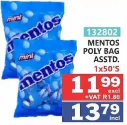 Arrow Cash And Carry Mentos Poly Bag offer