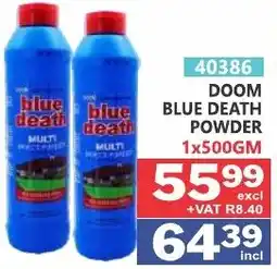 Arrow Cash And Carry DOOM BLUE DEATH POWDER offer