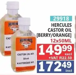 Arrow Cash And Carry HERCULES CASTOR OIL offer