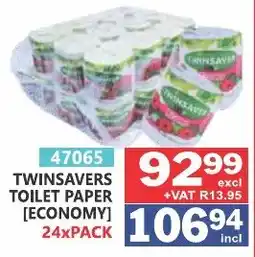 Arrow Cash And Carry TWINSAVERS TOILET PAPER offer
