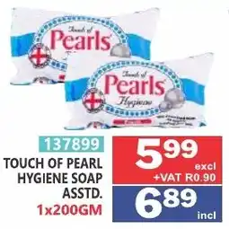 Arrow Cash And Carry Touch of Pearl Hygiene Soap offer