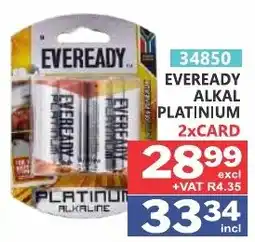 Arrow Cash And Carry EVEREADY ALKALINE PLATINUM offer