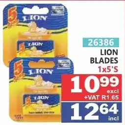 Arrow Cash And Carry LION BLADES offer
