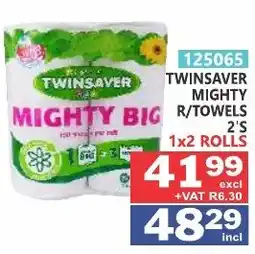 Arrow Cash And Carry TWINSAYER MIGHTY R/TOWELS offer