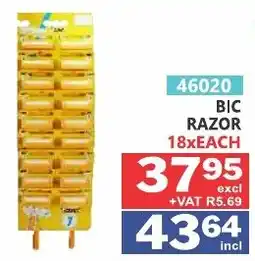Arrow Cash And Carry BIC RAZOR offer