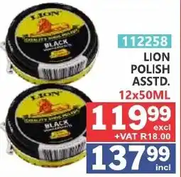 Arrow Cash And Carry LION POLISH ASSTD. offer