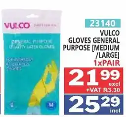 Arrow Cash And Carry Vulco General Purpose Gloves offer