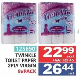 Arrow Cash And Carry Twinkle Toilet Paper 2ply Virgin offer